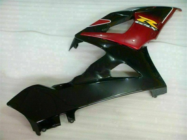 Suzuki GSXR 1000 K5 2005-2006 Verkleidungen & Plastik - Rot Schwarz