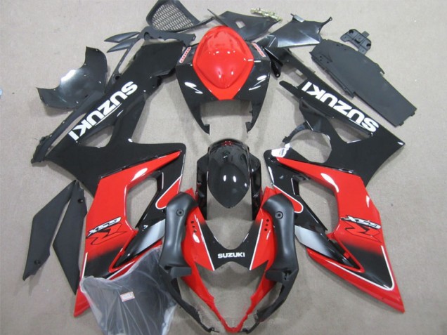 Suzuki GSXR 1000 K5 2005-2006 Verkleidungen - Schwarz Rot