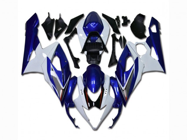 Suzuki GSXR 1000 K5 2005-2006 Vollverkleidung - Weiß Blau