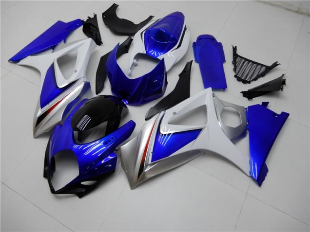 Suzuki GSXR 1000 K7 2007-2008 Verkleidung - Blau Weiß Suzuki GSXR 1000 K7 2007-2008 Verkleidung - Blau Weiß