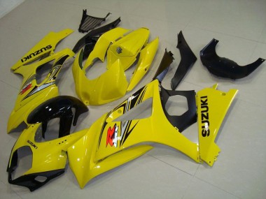 Suzuki GSXR 1000 K7 2007-2008 Verkleidung - Gelb