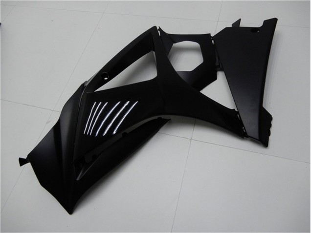 Suzuki GSXR 1000 K7 2007-2008 Verkleidungen - Matt schwarz Glänzend