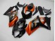 Suzuki GSXR 1000 K7 2007-2008 Verkleidungen - Orange Schwarz
