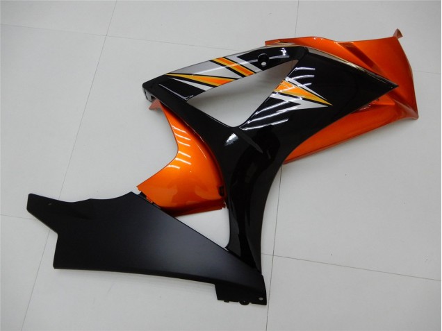 Suzuki GSXR 1000 K7 2007-2008 Verkleidungen - Orange Schwarz