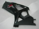 Suzuki GSXR 1000 K7 2007-2008 Verkleidungen & Plastik - Schwarz