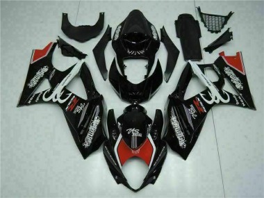 Suzuki GSXR 1000 K7 2007-2008 Verkleidungen - Schwarz