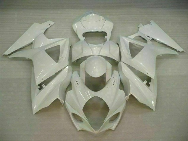 Suzuki GSXR 1000 K7 2007-2008 Verkleidungen - Weiß