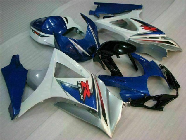 Suzuki GSXR 1000 K7 2007-2008 VollVerkleidungen & Plastik - Blau Weiß Suzuki GSXR 1000 K7 2007-2008 VollVerkleidungen & Plastik - Blau Weiß