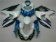Suzuki GSXR 1000 K9 2009-2016 Motorrad Verkleidungen - Blau Weiß