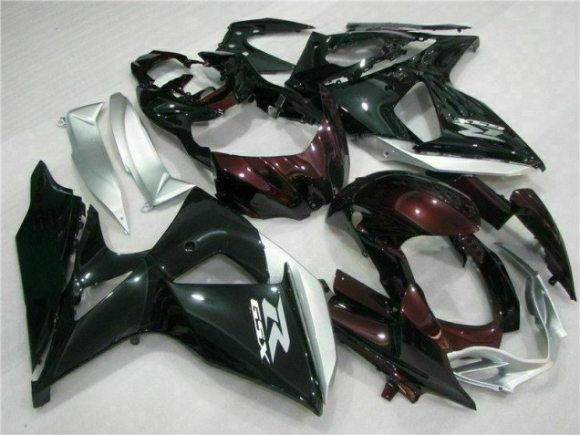 Suzuki GSXR 1000 K9 2009-2016 Verkleidung - Braun Schwarz