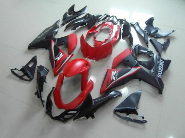 Suzuki GSXR 1000 K9 2009-2016 Verkleidungen - Mattrotschwarz