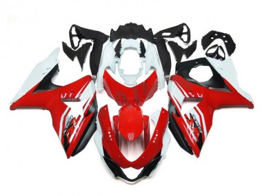 Suzuki GSXR 1000 K9 2009-2016 Verkleidungen - Rot Weiß Schwarz