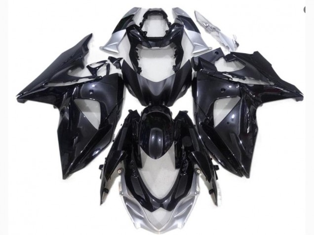 Suzuki GSXR 1000 K9 2009-2016 Verkleidungen - Schwarz Silber