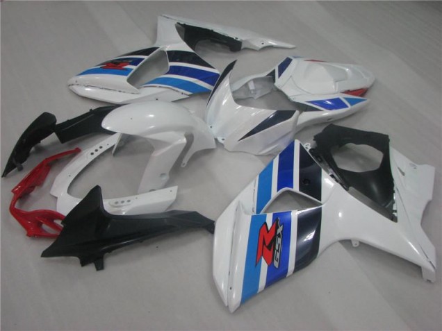 Suzuki GSXR 1000 K9 2009-2016 Verkleidungen - Weiß Blau