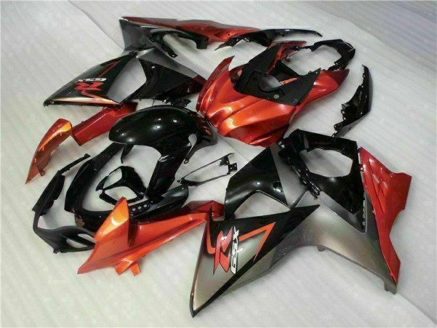 Suzuki GSXR 1000 K9 2009-2016 Vollverkleidung - Braun Schwarz