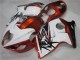 Suzuki GSXR 1300 Hayabusa 1996-2007 Verkleidungen - Orange Silber Schwarz Suzuki GSXR 1300 Hayabusa 1996-2007 Verkleidungen - Orange Silber Schwarz