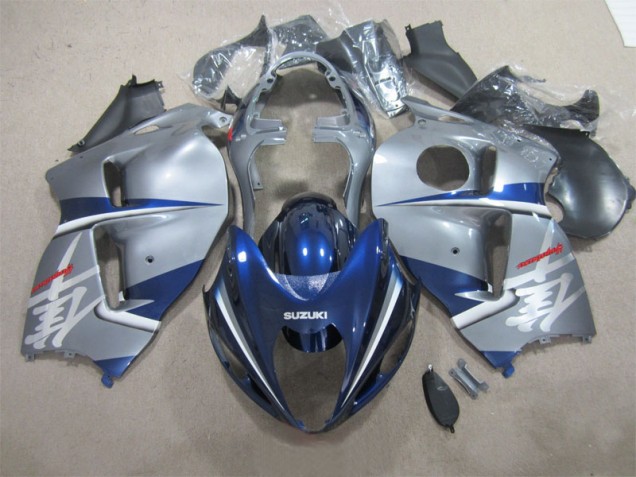 Suzuki GSXR 1300 Hayabusa 1996-2007 Verkleidungen - Silber Blau