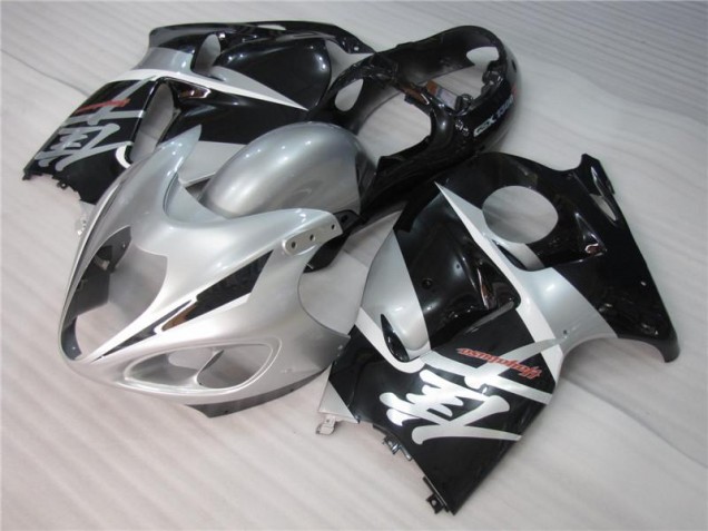 Suzuki GSXR 1300 Hayabusa 1996-2007 Verkleidungen - Silber Schwarz Suzuki GSXR 1300 Hayabusa 1996-2007 Verkleidungen - Silber Schwarz