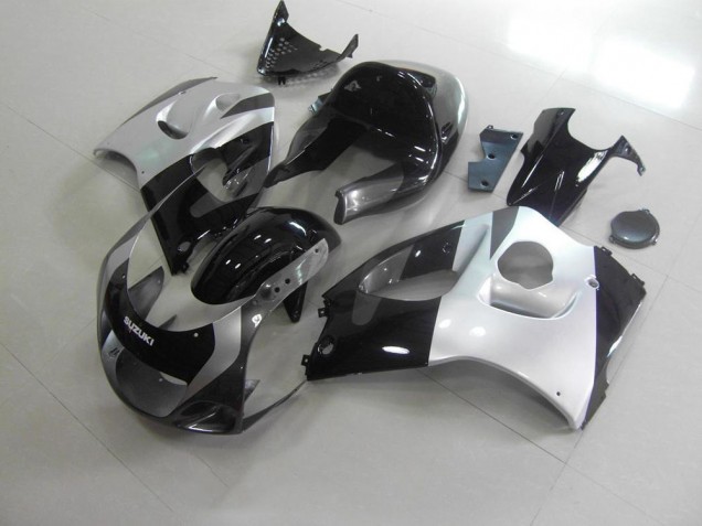 Suzuki GSXR 600 1996-2000 Verkleidungen - Silber Grau Kein Aufkleber