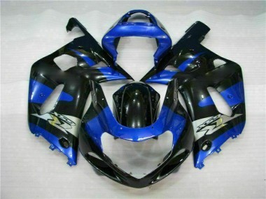 Suzuki GSXR 600 / 750 K1 K2 K3 2001-2003 Verkleidungen - Blau Schwarz