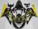 Suzuki GSXR 600 / 750 K1 K2 K3 2001-2003 Verkleidungen Komplett Sets - Schwarz