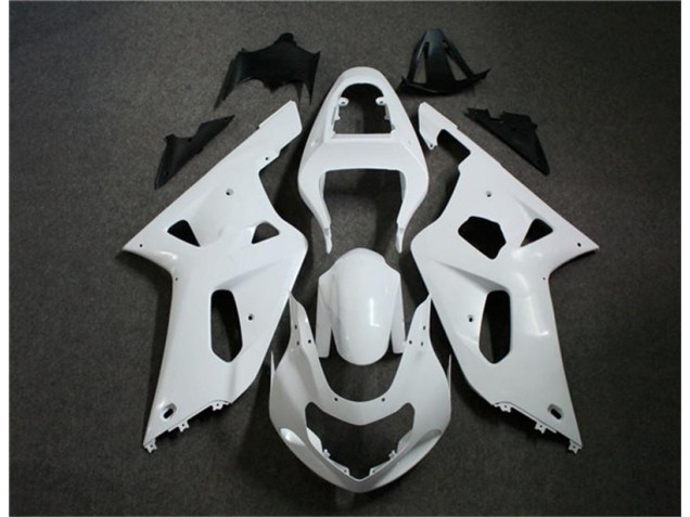 Suzuki GSXR 600 / 750 K1 K2 K3 2001-2003 Verkleidungen - Weiß
