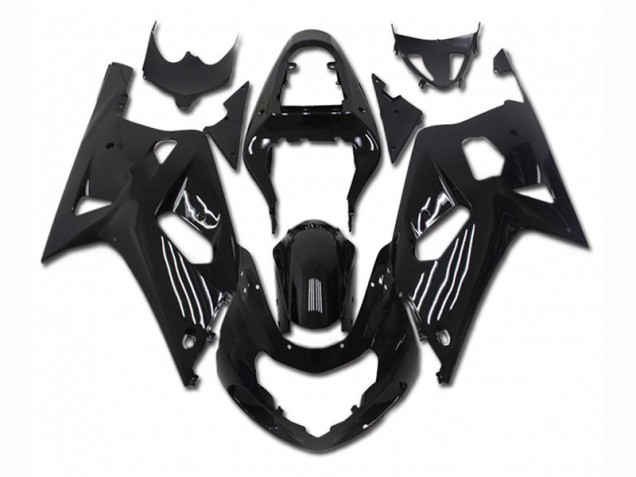 Suzuki GSXR 600 / 750 K1 K2 K3 2001-2003 VollVerkleidungen & Plastik - Schwarz