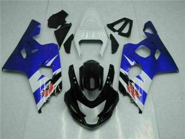 Suzuki GSXR 600 / 750 K4 2004-2005 Verkleidung - Blau Schwarz