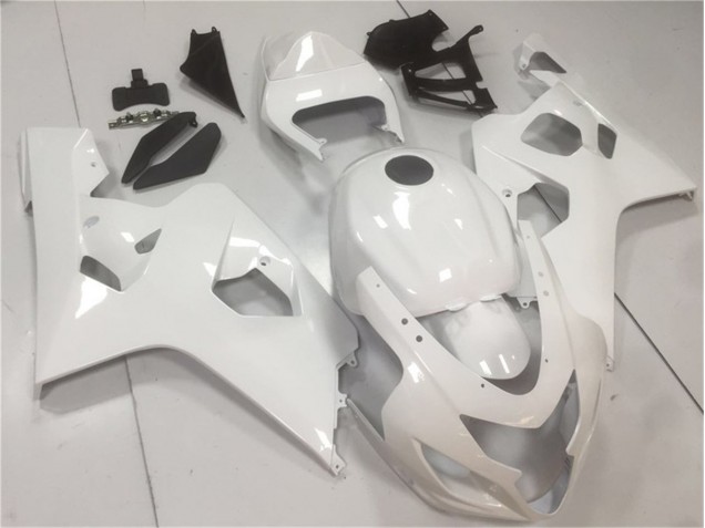 Suzuki GSXR 600 / 750 K4 2004-2005 Verkleidungen - Glänzend Weiß Suzuki GSXR 600 / 750 K4 2004-2005 Verkleidungen - Glänzend Weiß
