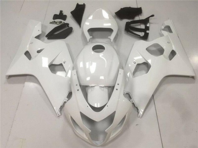 Suzuki GSXR 600 / 750 K4 2004-2005 Verkleidungen - Glänzend Weiß Suzuki GSXR 600 / 750 K4 2004-2005 Verkleidungen - Glänzend Weiß