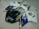 Suzuki GSXR 600 / 750 K4 2004-2005 Verkleidungen - Weiß Schwarz