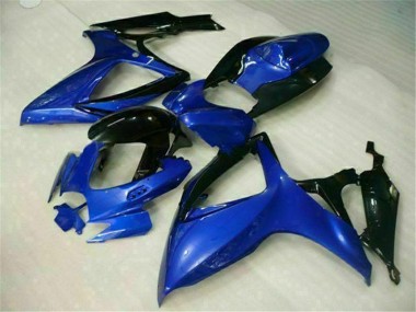 Suzuki GSXR 600 / 750 K6 2006-2007 Motorrad Verkleidung - Blau