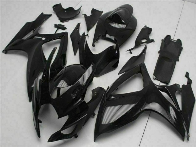 Suzuki GSXR 600 / 750 K6 2006-2007 Motorrad Verkleidung - Schwarz