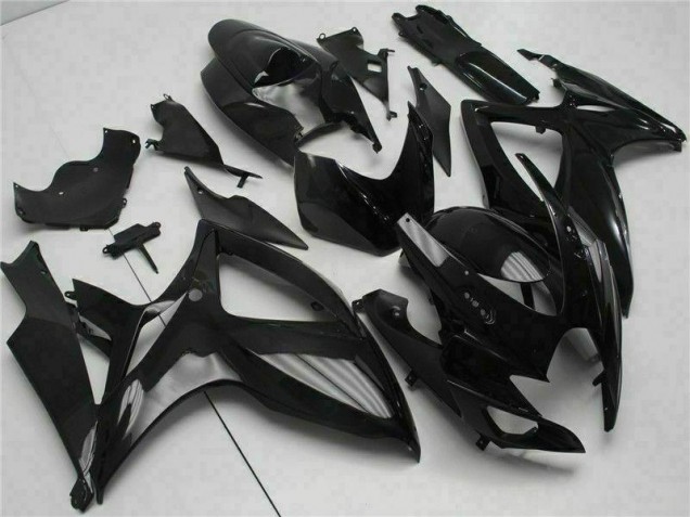 Suzuki GSXR 600 / 750 K6 2006-2007 Motorrad Verkleidung - Schwarz