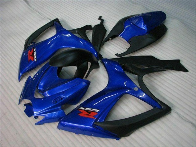 Suzuki GSXR 600 / 750 K6 2006-2007 Motorrad Vollverkleidung - Blau