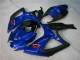 Suzuki GSXR 600 / 750 K6 2006-2007 Motorrad Vollverkleidung - Blau