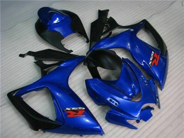 Suzuki GSXR 600 / 750 K6 2006-2007 Motorrad Vollverkleidung - Blau