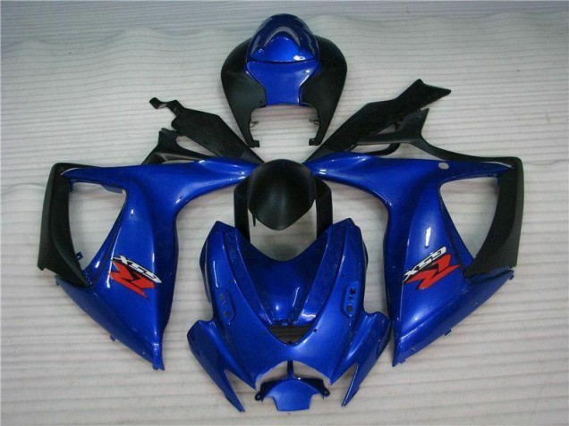Suzuki GSXR 600 / 750 K6 2006-2007 Motorrad Vollverkleidung - Blau
