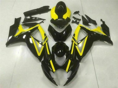 Suzuki GSXR 600 / 750 K6 2006-2007 Motorrad Vollverkleidung - Schwarz