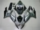 Suzuki GSXR 600 / 750 K6 2006-2007 Verkleidung - Silber Grau