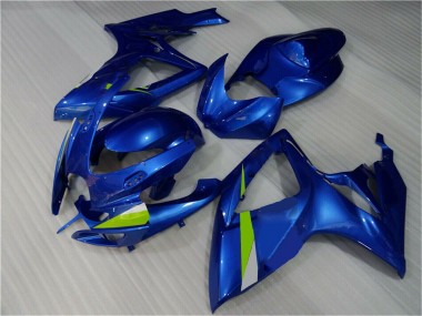 Suzuki GSXR 600 / 750 K6 2006-2007 Verkleidungen - Blau