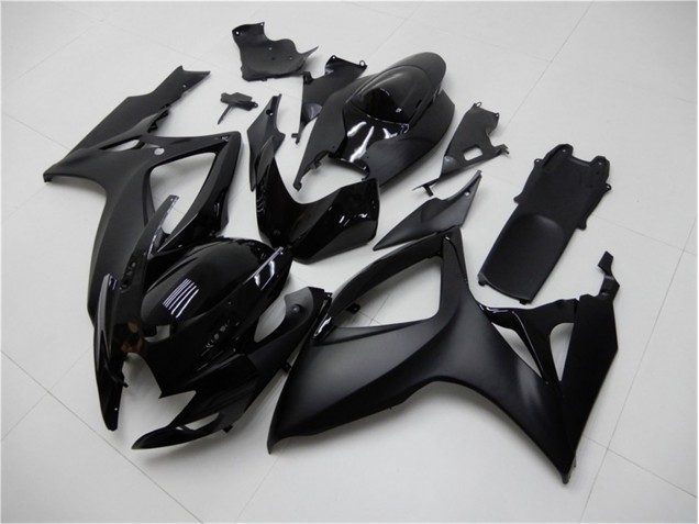 Suzuki GSXR 600 / 750 K6 2006-2007 Verkleidungen - Matt Schwarz