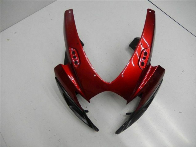 Suzuki GSXR 600 / 750 K6 2006-2007 Verkleidungen & Plastik - Rot Schwarz