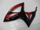 Suzuki GSXR 600 / 750 K6 2006-2007 Verkleidungen & Plastik - Rot Schwarz