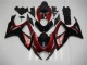 Suzuki GSXR 600 / 750 K6 2006-2007 Verkleidungen & Plastik - Rot Schwarz