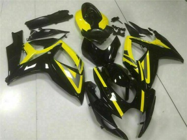 Suzuki GSXR 600 / 750 K6 2006-2007 Verkleidungen & Plastik - Schwarz