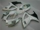 Suzuki GSXR 600 / 750 K6 2006-2007 Verkleidungen & Plastik - Weiß Silber