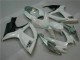 Suzuki GSXR 600 / 750 K6 2006-2007 Verkleidungen & Plastik - Weiß Silber