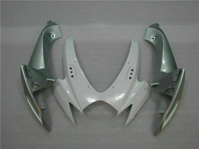 Suzuki GSXR 600 / 750 K6 2006-2007 Verkleidungen & Plastik - Weiß Silber