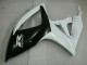 Suzuki GSXR 600 / 750 K6 2006-2007 Verkleidungen - Schwarz Weiß